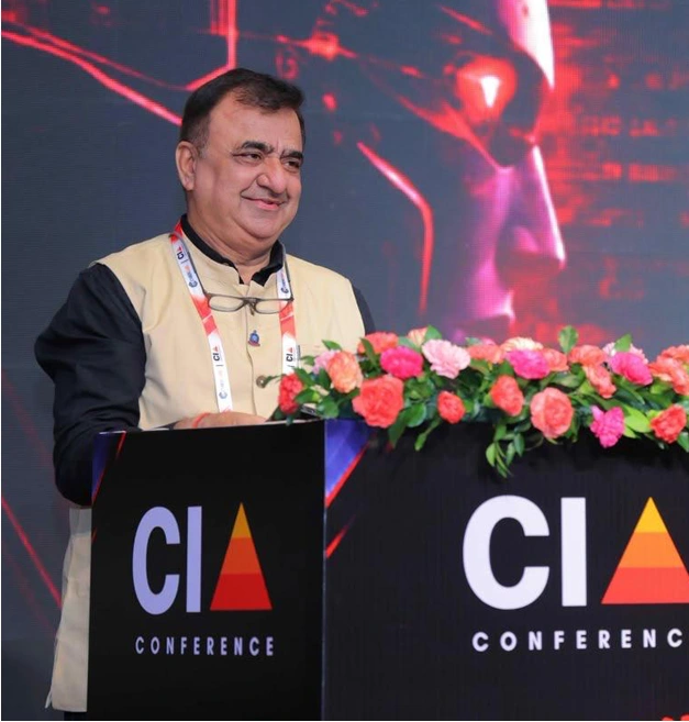 Dr. Rakshit Tandon speaking at the CIA Conference