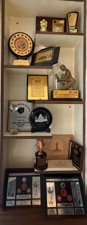 Awards and recognition display