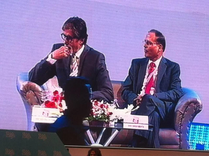 Rakshit Tandon participating in a panel conversation