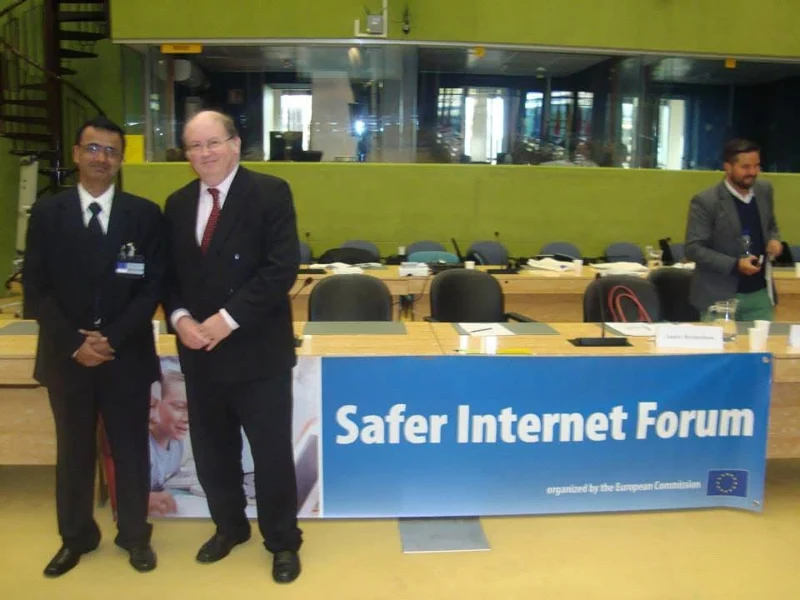 Rakshit Tandon at the Safer Internet Forum